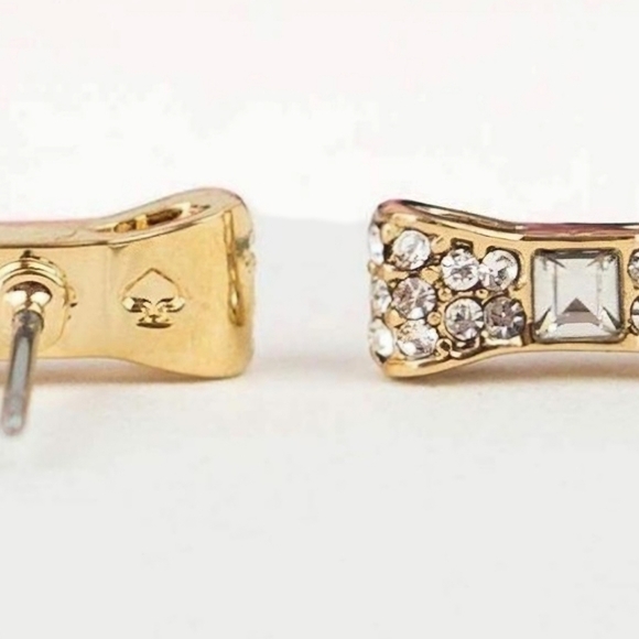 Kate Spade pave earings w/KS dust bag - Picture 4 of 5